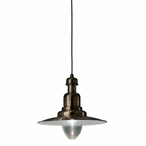Подвесной светильник Ideal Lux Fiordi SP Big Brunito IDEAL LUX ДИЗАЙНЕРСКИЕ, FIORDI 072641 Прозрачный;черный