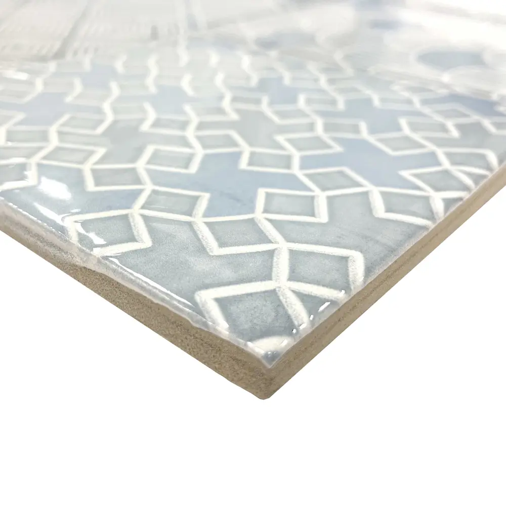 Плитка настенная Alma Ceramica Richard 24.9x50 см 1.1205 м² цвет бирюзовый 84723458 STLM-2109078 - Вид №2