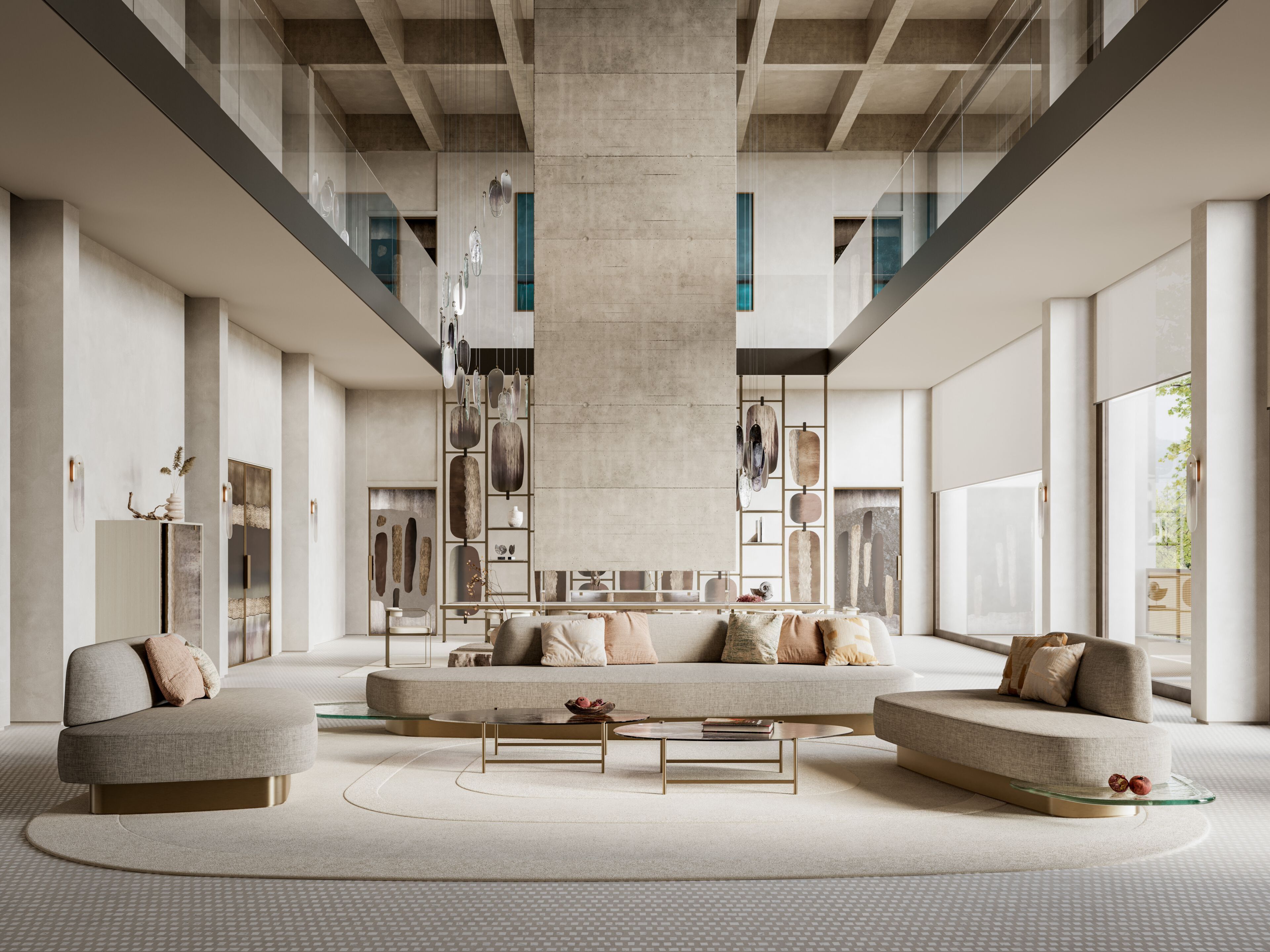 Стеклянный овальный журнальный столик ARTE VENEZIANA Langhe ARCH-00150671 - Вид №5