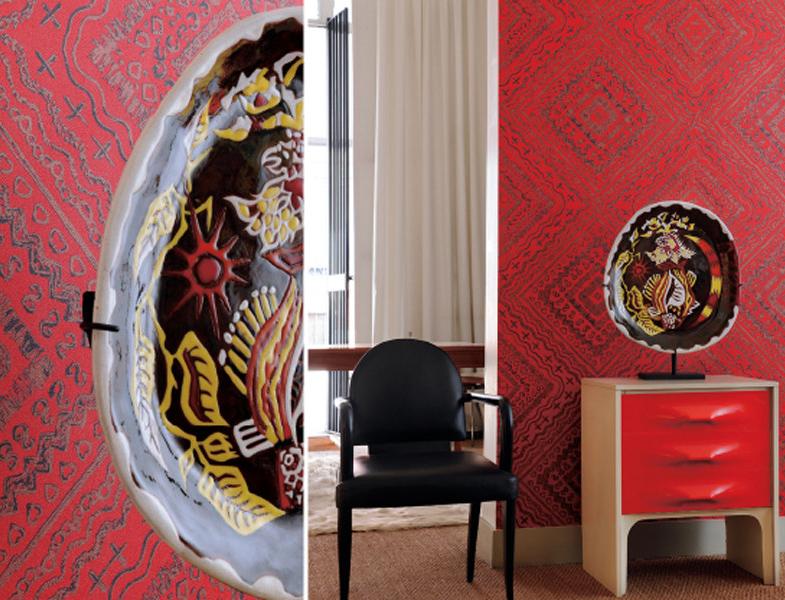 Élitis Обои на стену Cuirs leathers sun-id-1481143 - Вид №1