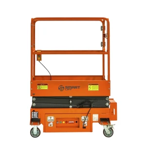 Подъемник ножничный несамоходный SJY-0.3-3.9 (AC&DC, 300 кг, 3,9 м) SMARTLIFT (SMART)
