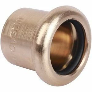 1630115 SANHA 6301 пресс-фитинг, медь, заглушка ВПр 15 мм