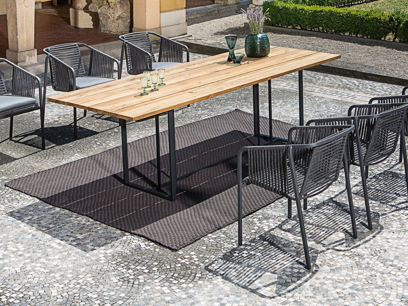 ТИК и металлический садовый стол FISCHER MÖBEL Люкс ARCH-00033544 - Вид №1