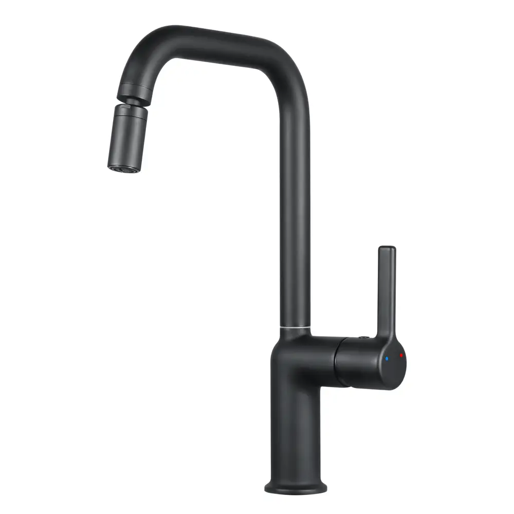 Смеситель для кухни Osgard Ida 24.8 см цвет черный STLM-2092663