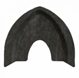 Тарелка "Плато казара" Чёрный FUGA ECO WOOD 123561 Чёрный