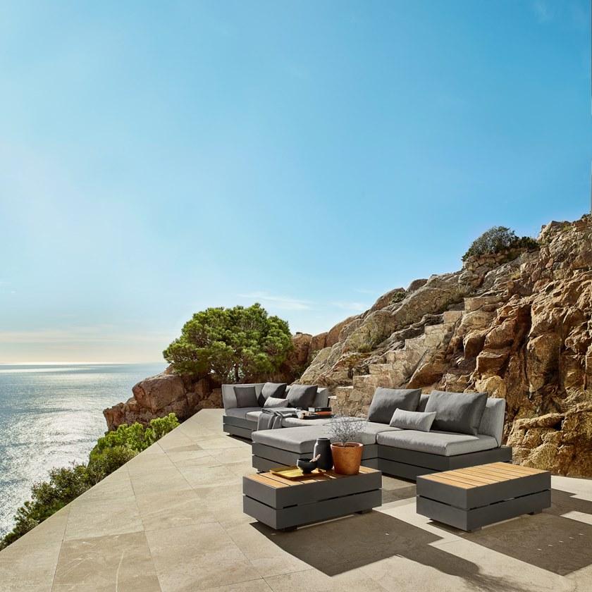 solpuri Модульный угловой садовый диван из ткани Boxx sun-id-1450460 - Вид №11