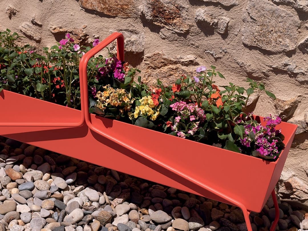 Прямоугольная стальная плантатор Fermob BASKET ARCH-00093598 - Вид №4