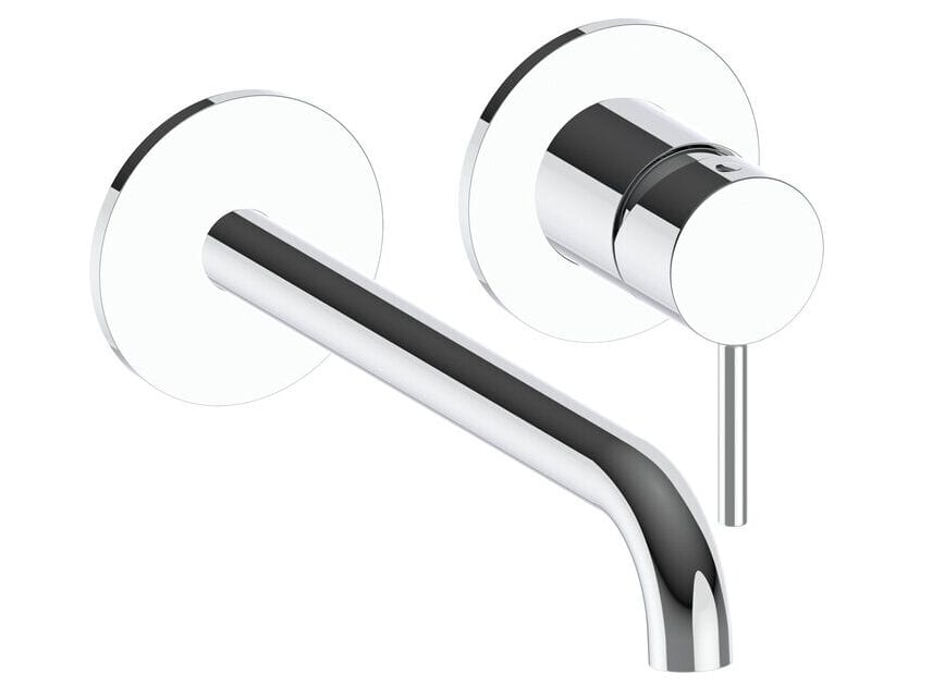 Однорычажный смеситель для раковины с 2 отверстиями и автоматическим сливом CRISTINA Rubinetterie Phi ARCH-00105755