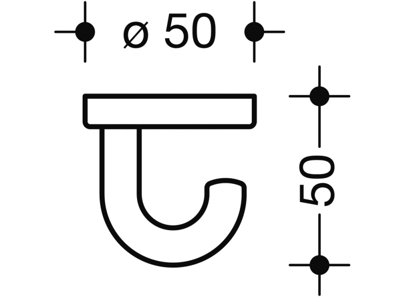 477.90B015 крюк HEWI Edition matt | Polyamid  - Вид №16