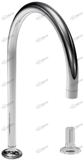 rvb Кухонный смеситель, однорычажный, на два отверстия, из хромированной латуни Times 4574.--.26