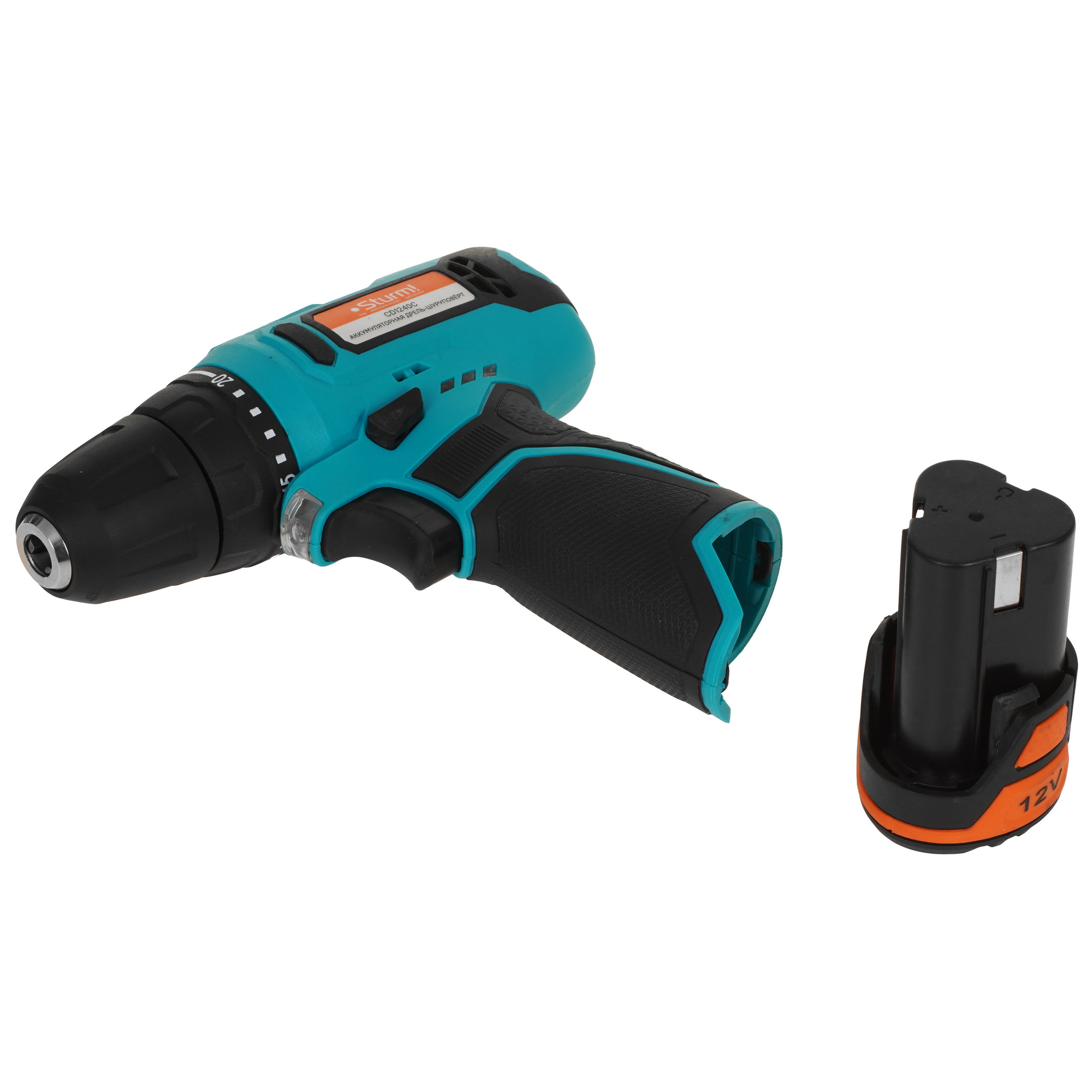 Дрель-шуруповерт Sturm! CD1240C 1BatterySystem 12V 5451833 STDN-0119052 - Вид №5
