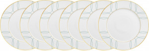 10658936 Furstenberg Набор тарелок обеденных Furstenberg Эсте (Карло Даль Бьянко) 29см, 6 шт, фарфор Фарфор