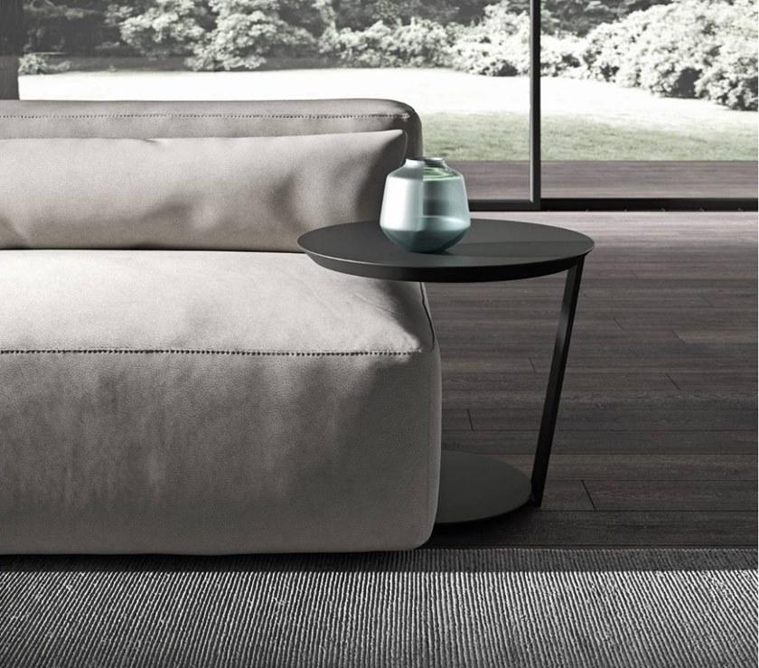 Presotto Низкий круглый металлический журнальный столик Point | tavolino sun-id-1391454 - Вид №1