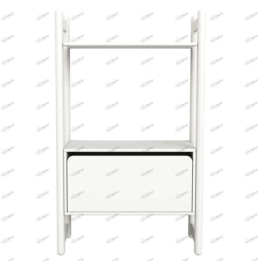 Гарнитур Midi В, 1 полка и 1 комод, белый Flexa 812630340