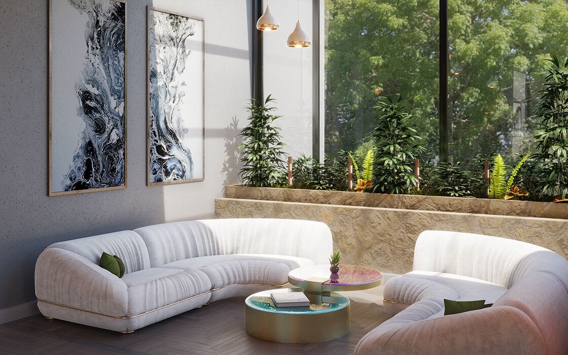 Ткань диван Essential Home Xenox ARCH-00136686 - Вид №6