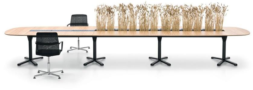 Wiesner-Hager Модульный стол для совещаний с системой управления кабелями Pulse sun-id-1353970 - Вид №2