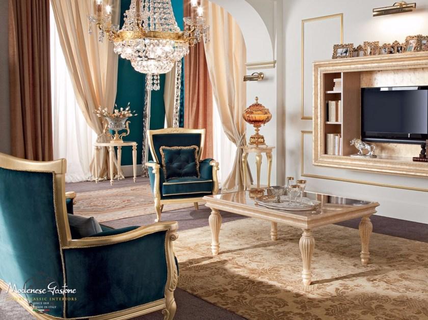 Modenese Gastone Низкий прямоугольный журнальный столик для гостиной Bella vita sun-id-1363767 - Вид №2