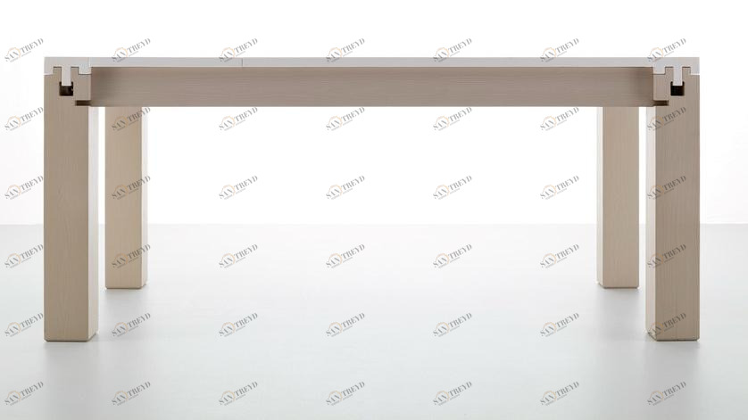 Callesella Arredamenti Раздвижной обеденный стол из дерева sun-id-1354367