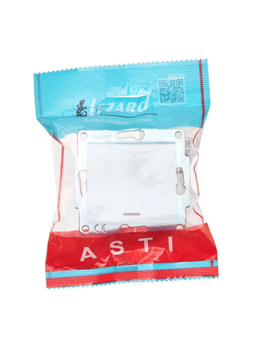 ASTI Выключатель с подсветкой белый механизм LEZARD 7081-0288-111