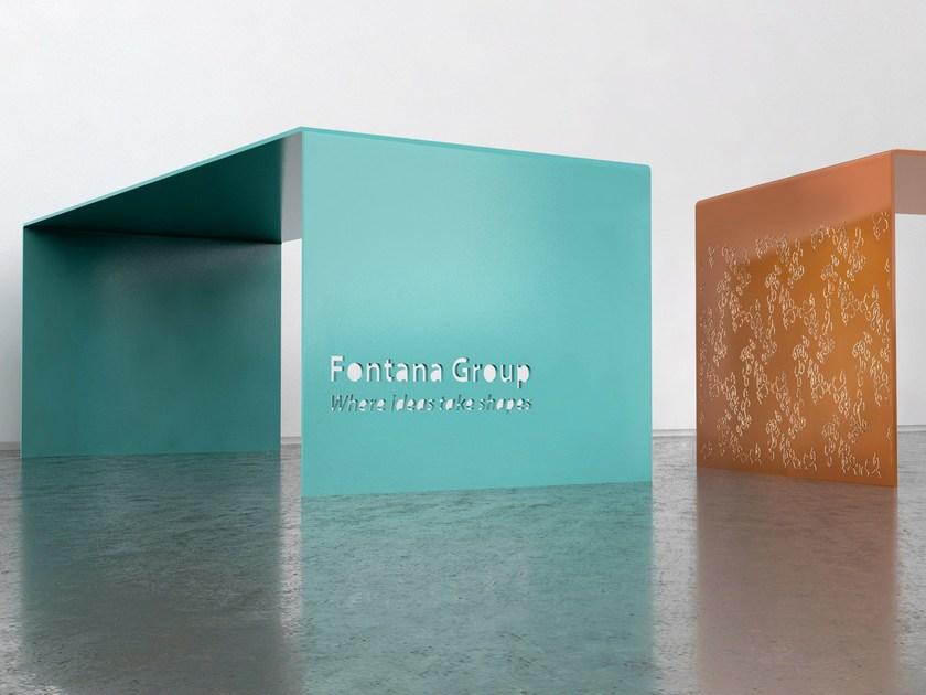 altreforme Прямоугольный алюминиевый стол Officina sun-id-1430826 - Вид №1