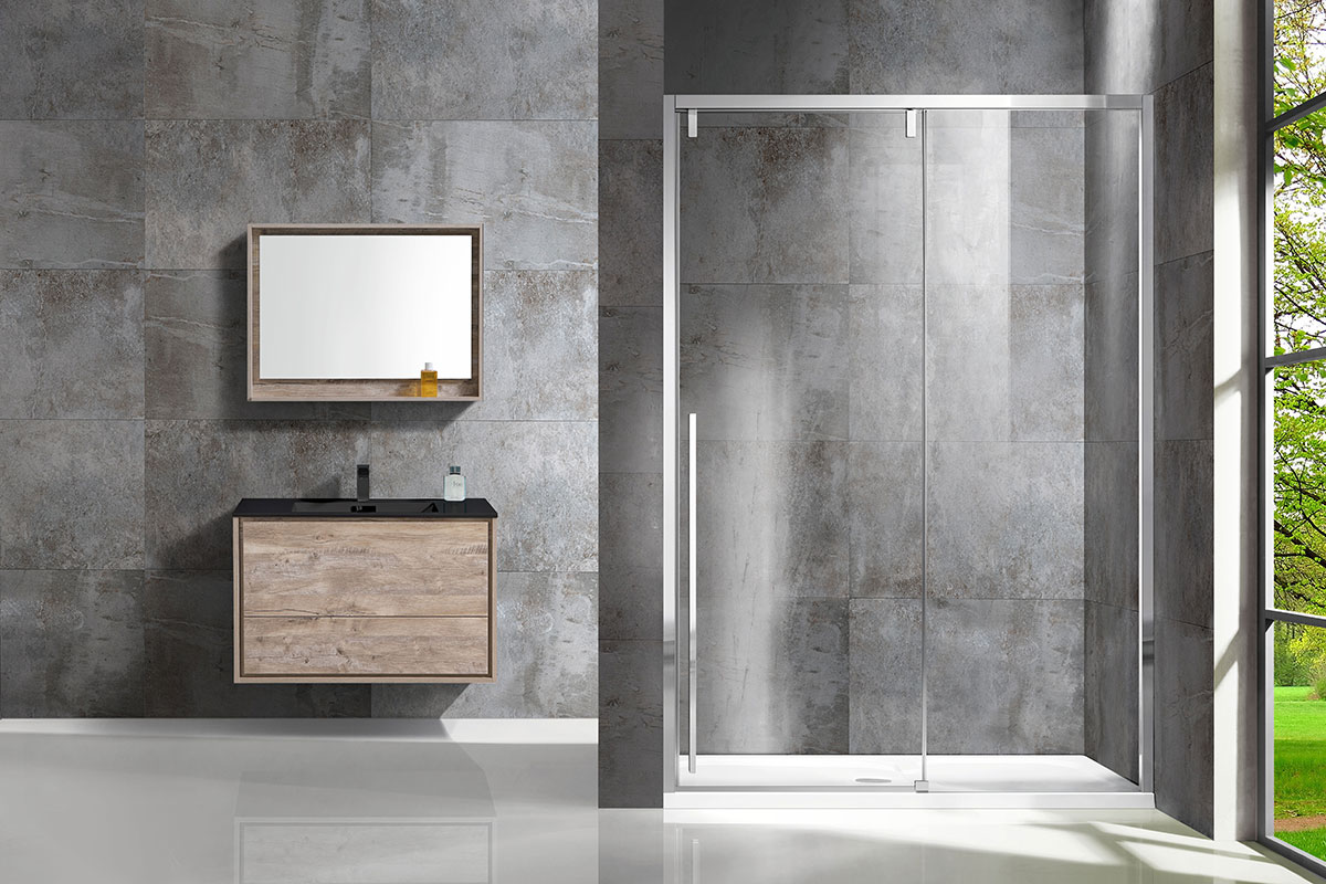 VDS-1L120CL-1 Душевая дверь Vincea Lugano Santreyd - Вид №1