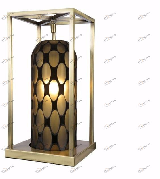 Hamilton Conte Paris Настольная лампа из дутого стекла sun-id-1453529