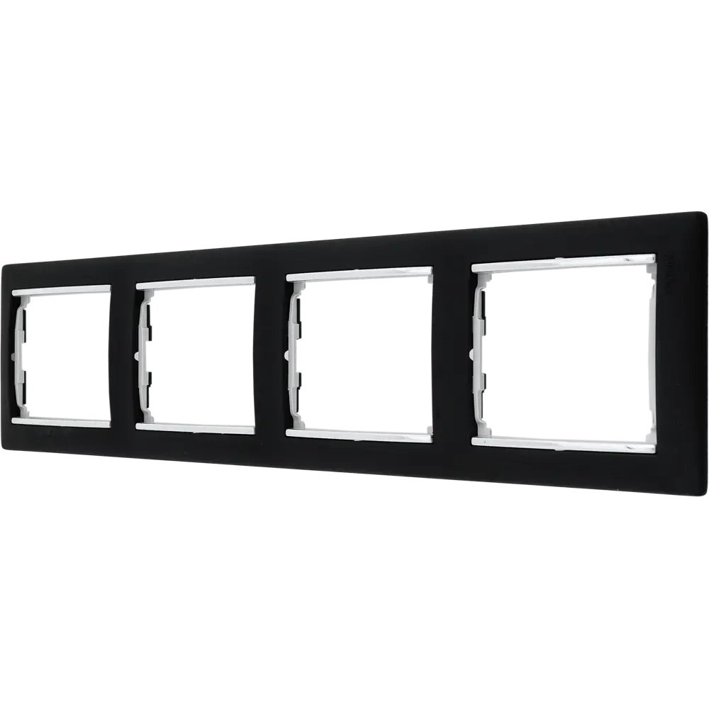 Legrand Valena Classic - рамка для розеток в стиле ноктюрн с серебряным штрихом 13362975 STLM-0003067 - Вид №1
