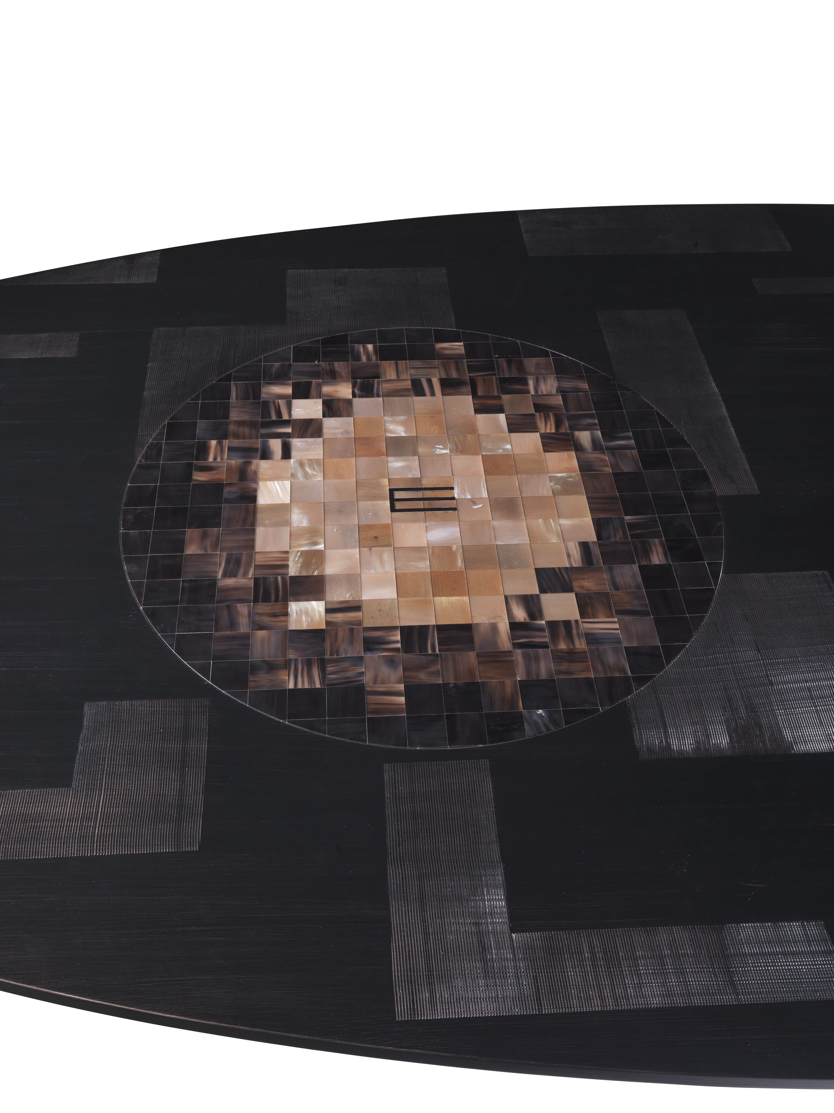 Деревянный овальный стол для гостиной ETRO Home Interiors Алеппо ARCH-00079177 - Вид №3