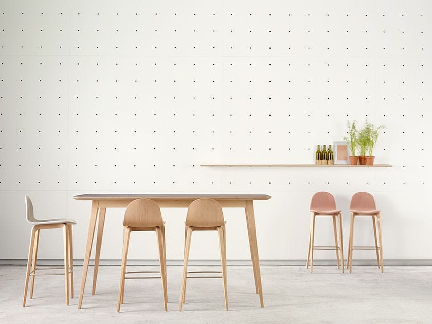 Высокий прямоугольный стол из бука ONDARRETA Боб ARCH-00030111 - Вид №4