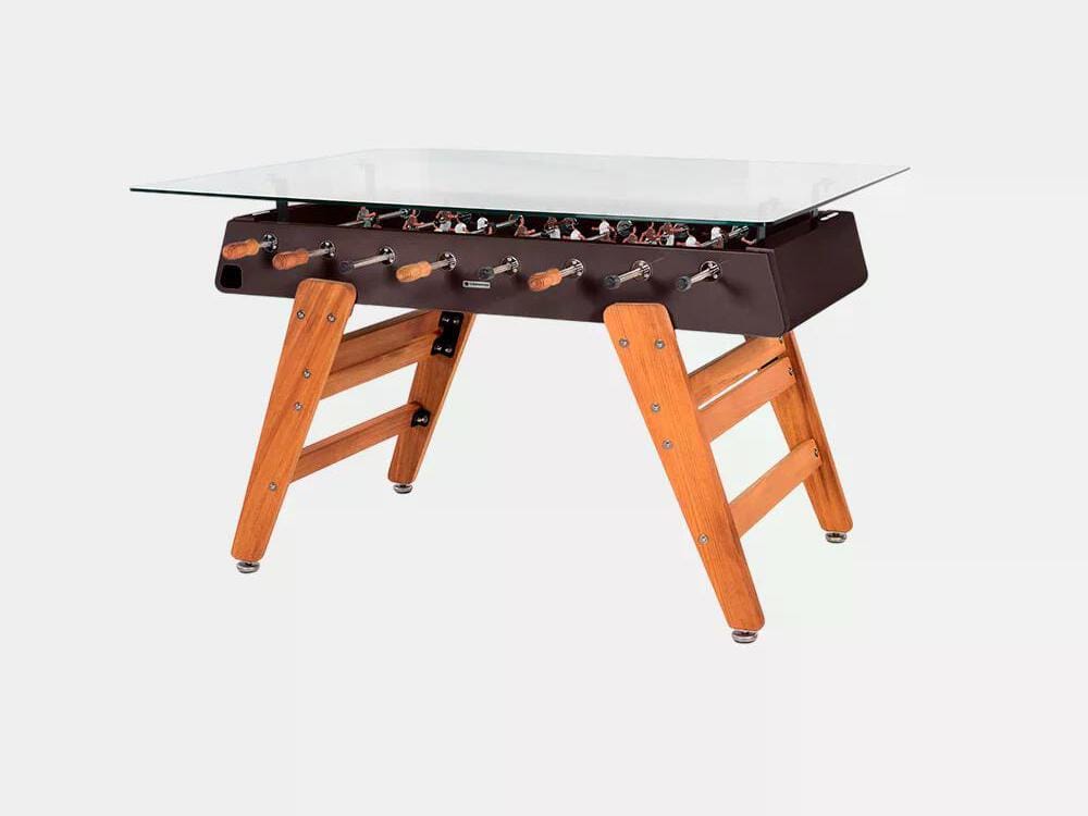 Прямоугольный обеденный стол из стали и стекла RS Barcelona RS3 WOOD ARCH-00114353 - Вид №16