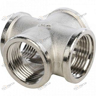 Крестовина ВР 1" никель STOUT SFT0031000001