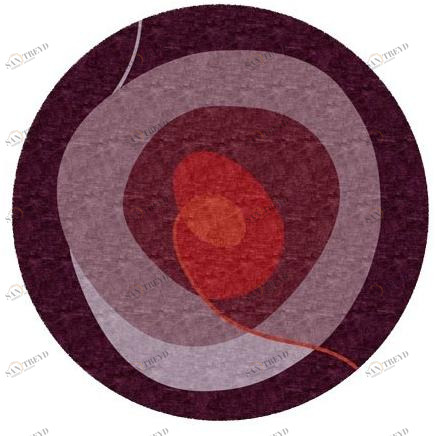 Deirdre Dyson Круглый ковер ручной работы Circular designs 26