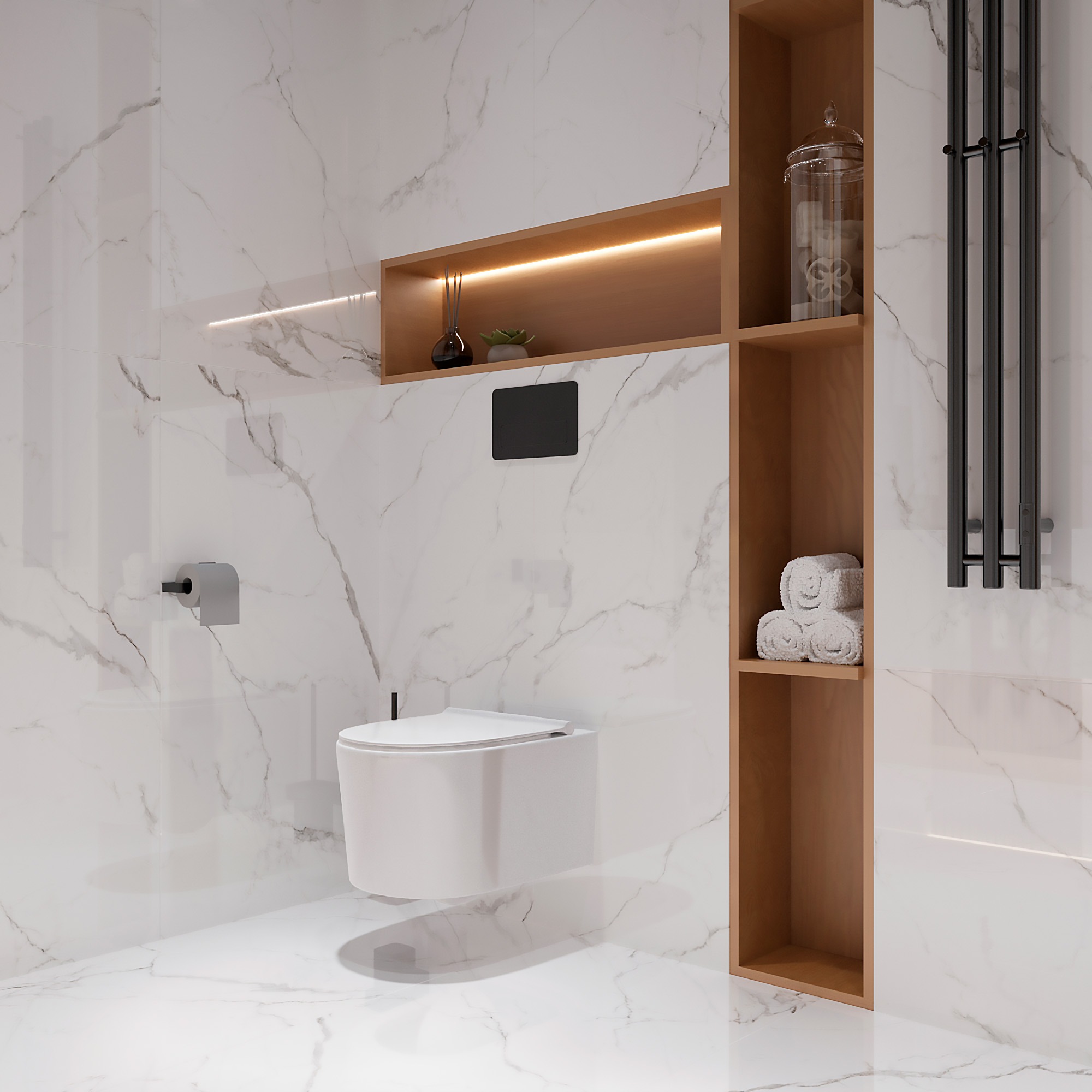 Керамогранит STATUARIO FINE 60х120 Arcadia Ceramica FP1039-A