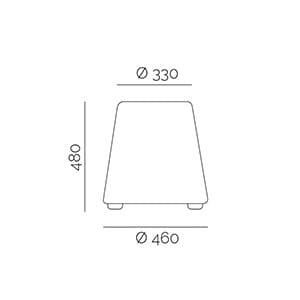 Ткань пуф PF Stile Olli ARCH-00104888 - Вид №6