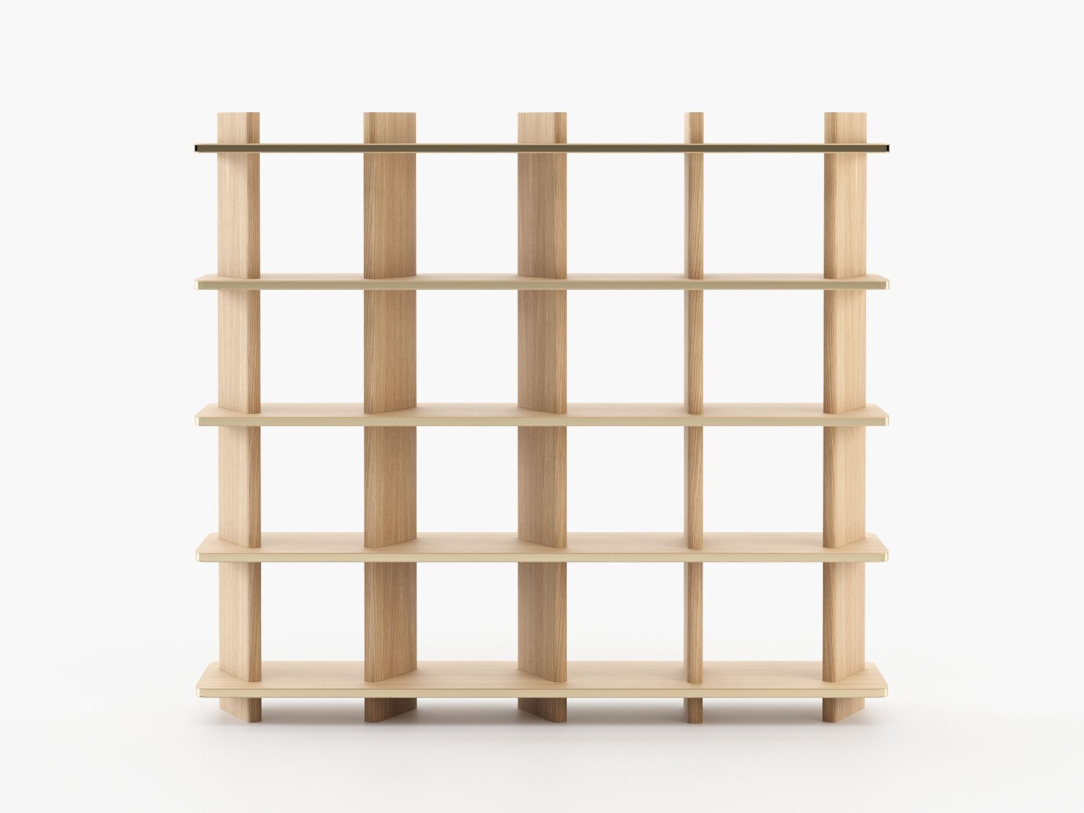 Деревянная двухсторонняя открытая Книжная полка Laskasas Essence ARCH-00135122 - Вид №5