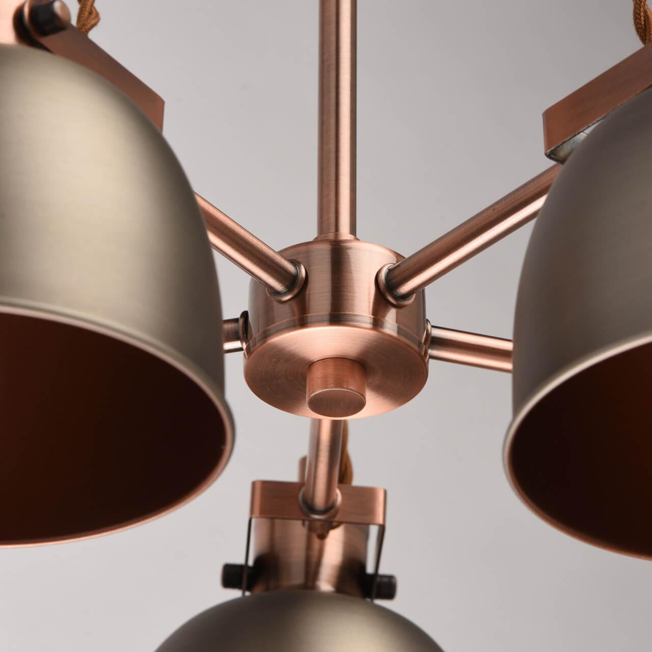 Подвесная люстра MW-Light Вальтер 551011005 серебро MW-LIGHT ДИЗАЙНЕРСКИЕ, ВАЛЬТЕР 220617 Серебро  - Вид №1