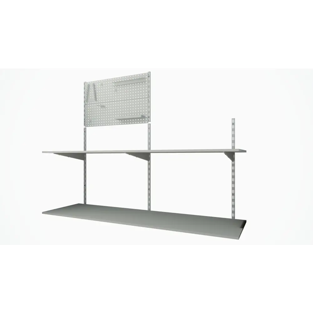 Панель для инструментов KONSENSA 24.7x79.4 см сталь цвет белый STLM-2079585 - Вид №12