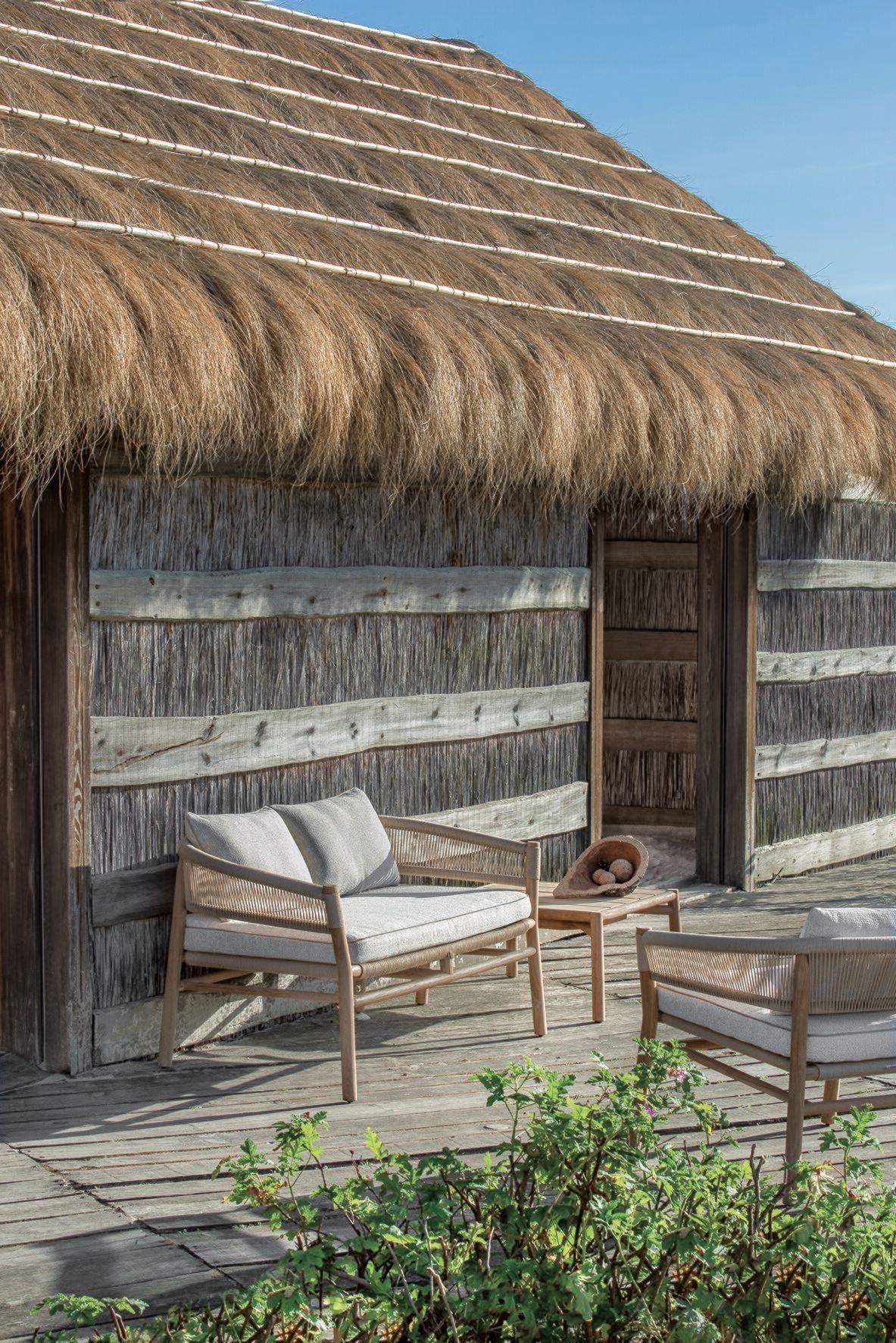 2-местный диван из тика и веревки Ethimo ARCH-00061838 - Вид №1