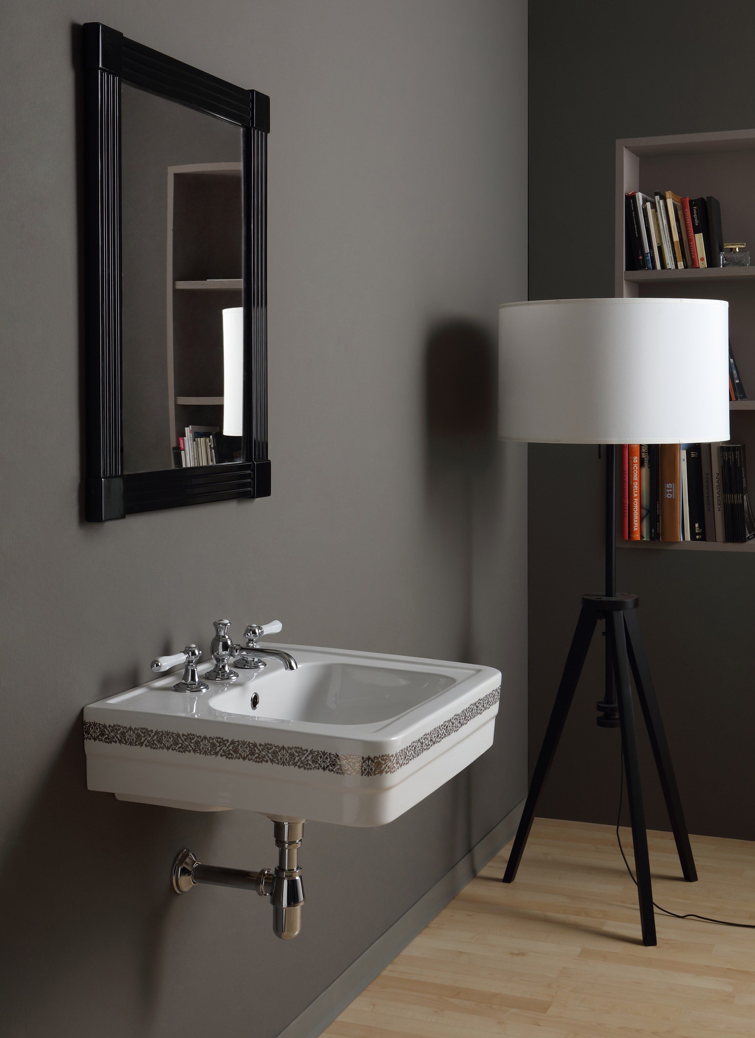 Керамическая прямоугольная подвесная раковина BLEU PROVENCE ARCH-00023826 - Вид №2