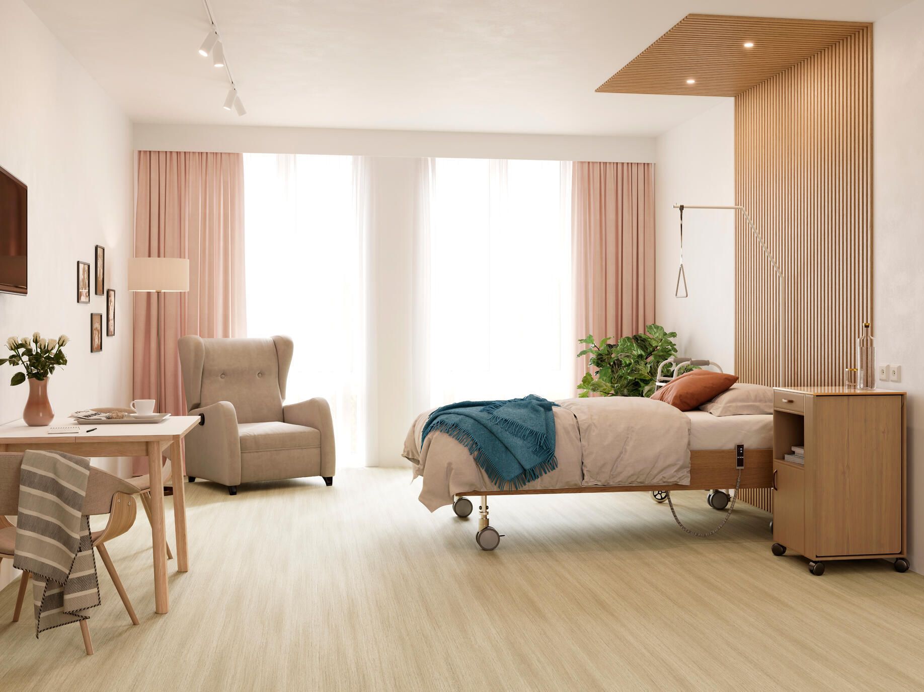 Нескользящий виниловый пол с эффектом дерева BEAUFLOR Xtreme ARCH-00038103 - Вид №1