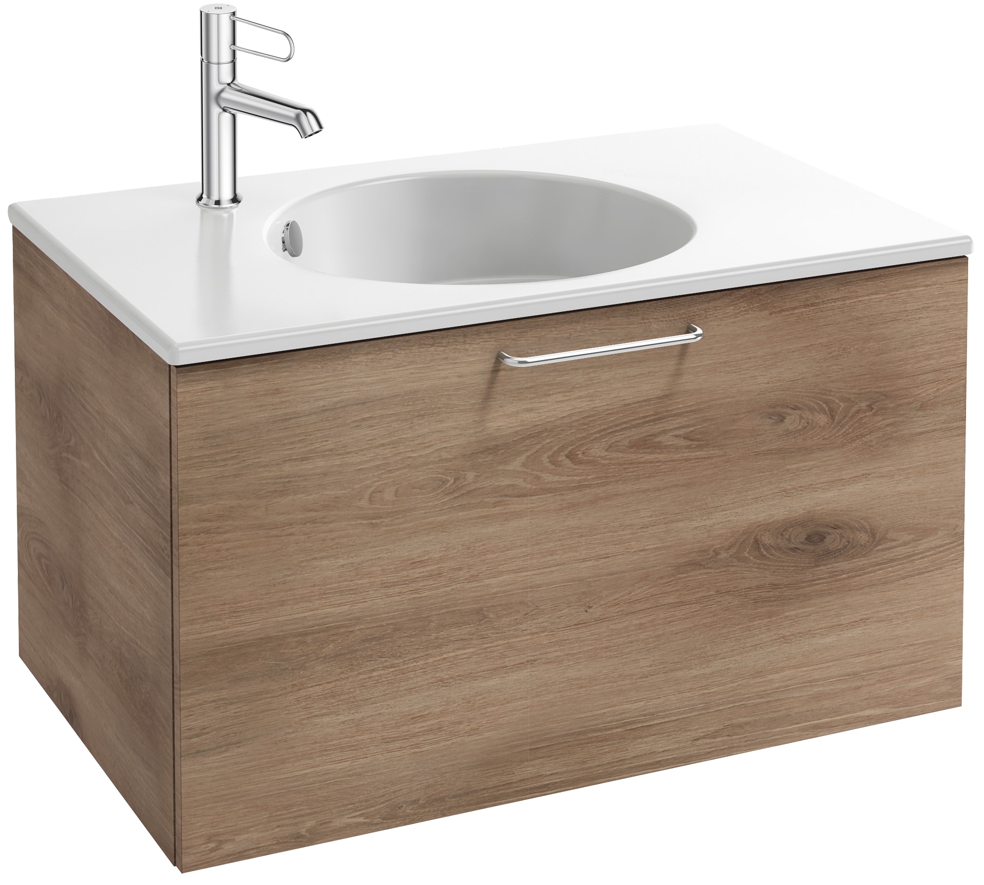 EB2511-R5-E52 Тумба под столешницу 70 см, 1 верхний ящик, хромированная ручка JACOB DELAFON ODÉON RIVE GAUCHE ODEON RIVE GAUCHE