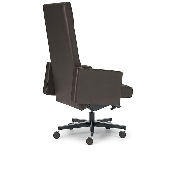 Кожаное вращающееся офисное кресло с высокой спинкой i 4 Mariani Inca ARCH-00031603 - Вид №3