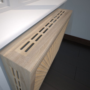 Крышка для экрана 60 см универсальная дуб сонома STELLA STSR-1061