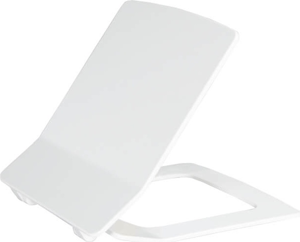 Сиденье для унитаза Hisar Duroplast, белое с металлическими петлями / KC1502.01.0000E Hisar Creavit  - Вид №1
