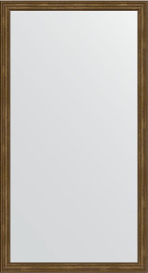 BY 1099 Зеркало в багетной раме - сухой тростник 51 mm EVOFORM Definite