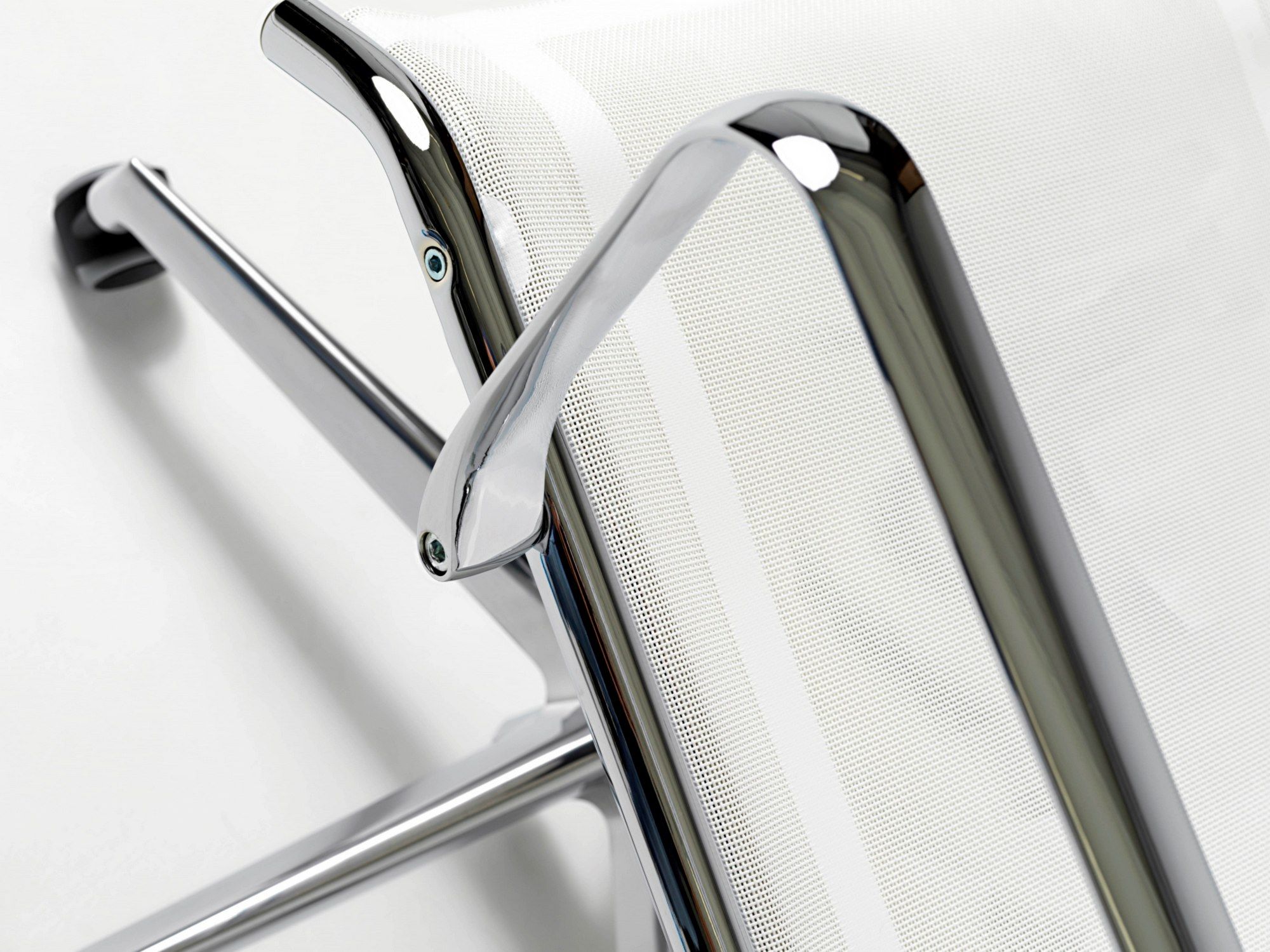 Офисное кресло с сетчатым подлокотником с 4 спицами Diemme Окленд ARCH-00052299 - Вид №4