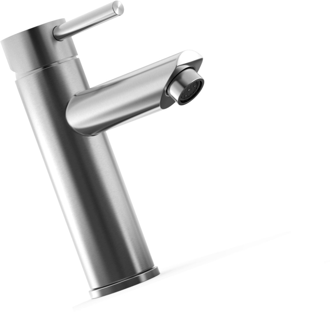 R370-S Моноблочный смеситель из нержавеющей стали