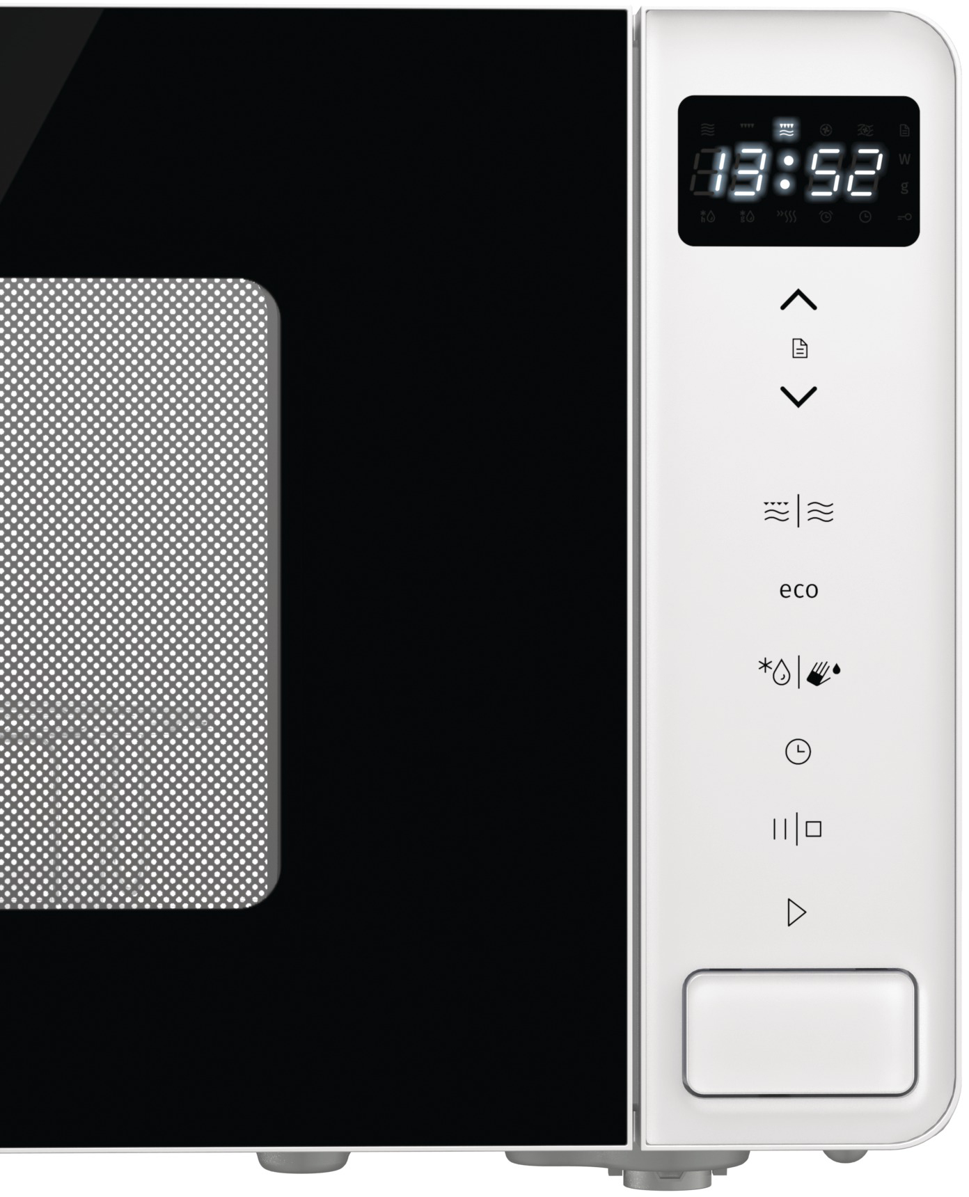 MO20S4W Свч печь / свч печь 20л. 800 вт, сенсорное управление, гриль (белый) Gorenje Santreyd  - Вид №4