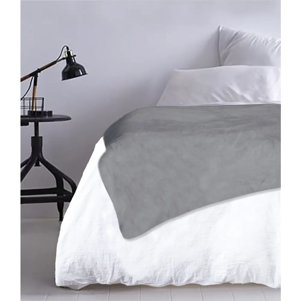 Плед Inspire Enalie Granit5 130x180 см светло-серый 83367905 STLM-2028553  - Вид №9