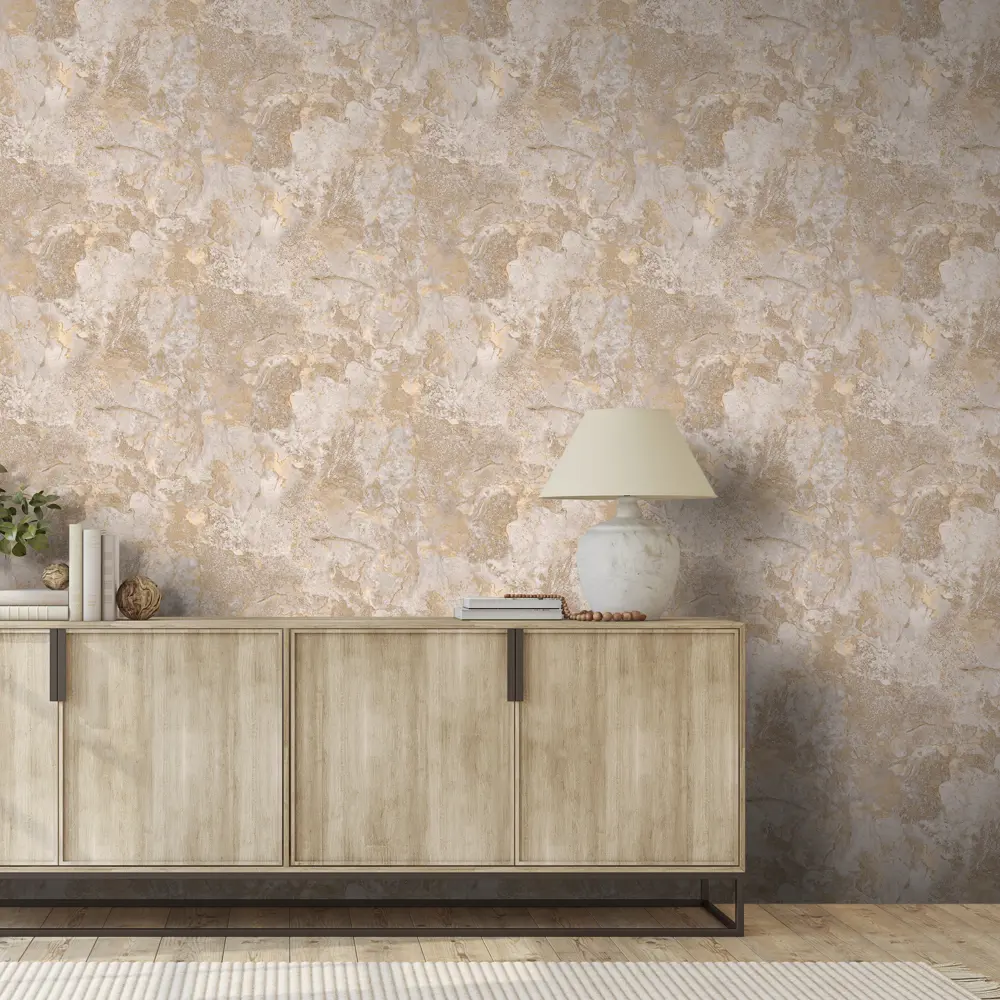 Обои флизелиновые Victoria Stenova Leto коричневые 1.06 м 989736 82719290 STLM-2112514 - Вид №2